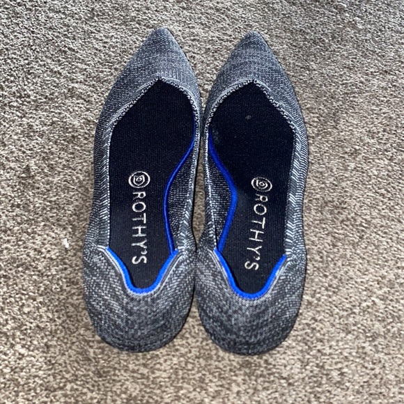 Rothys charcoal Birdseye - Picture 2 of 5